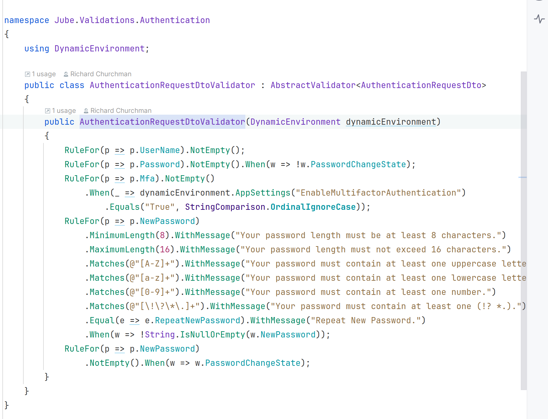 FluentValidatorRules