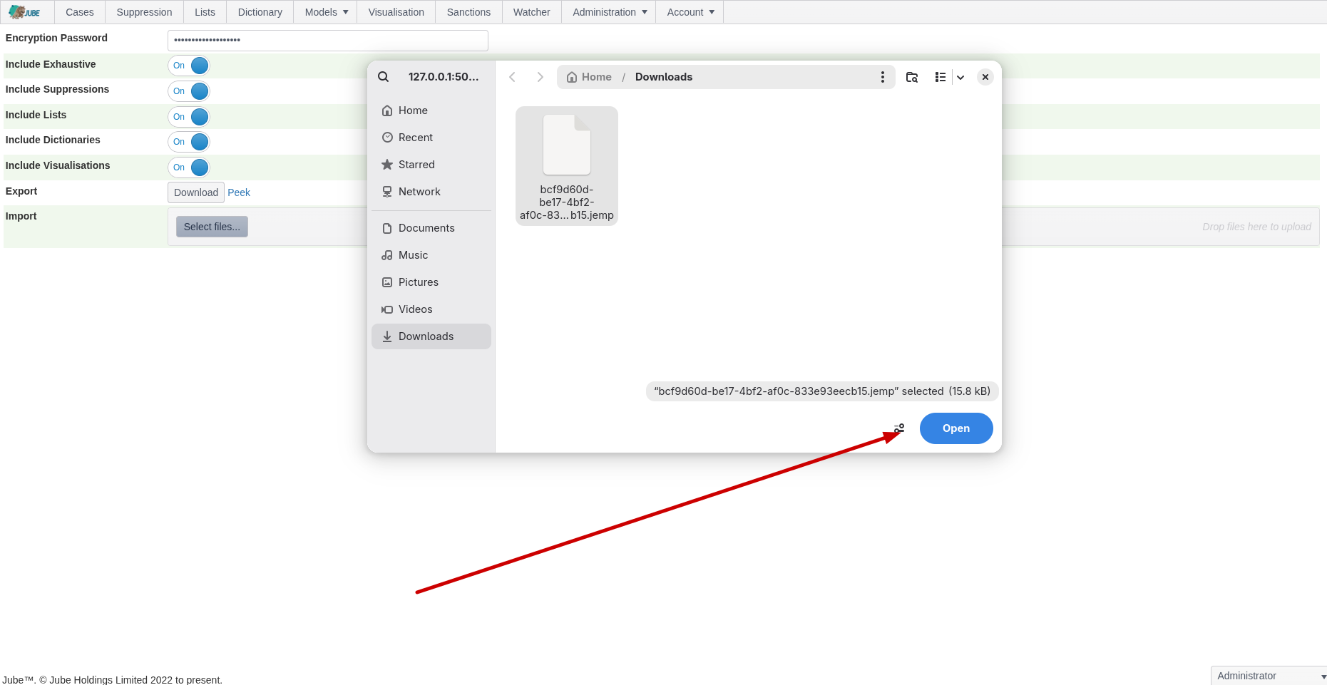 ClickOpenToStageTheFIle.png